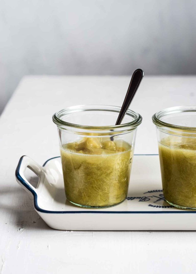 Schnelles Rhabarberkompott -Rezept - Kochstübchen