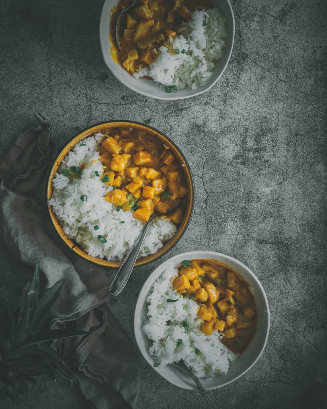 Veganes Sweet Ananas Curry