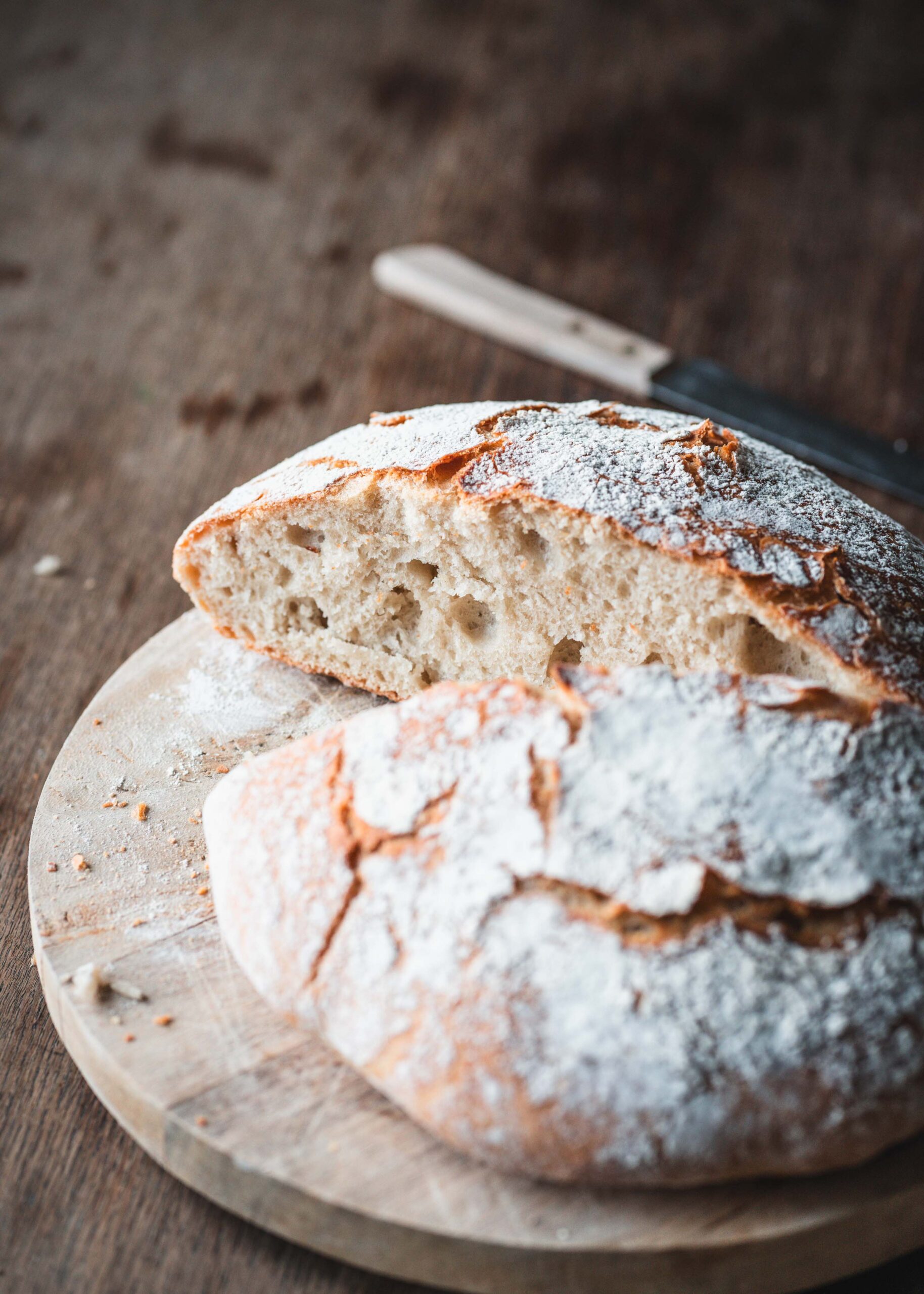 Krustenbrot ohne Sauerteig - Kochstübchen